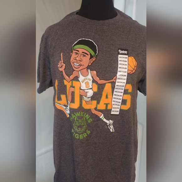 Stranger Things Lucas Sinclair t shirt - Picture 1 of 3